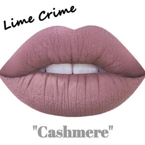 Lime Crime "Cashmere" mini liquid lipstick